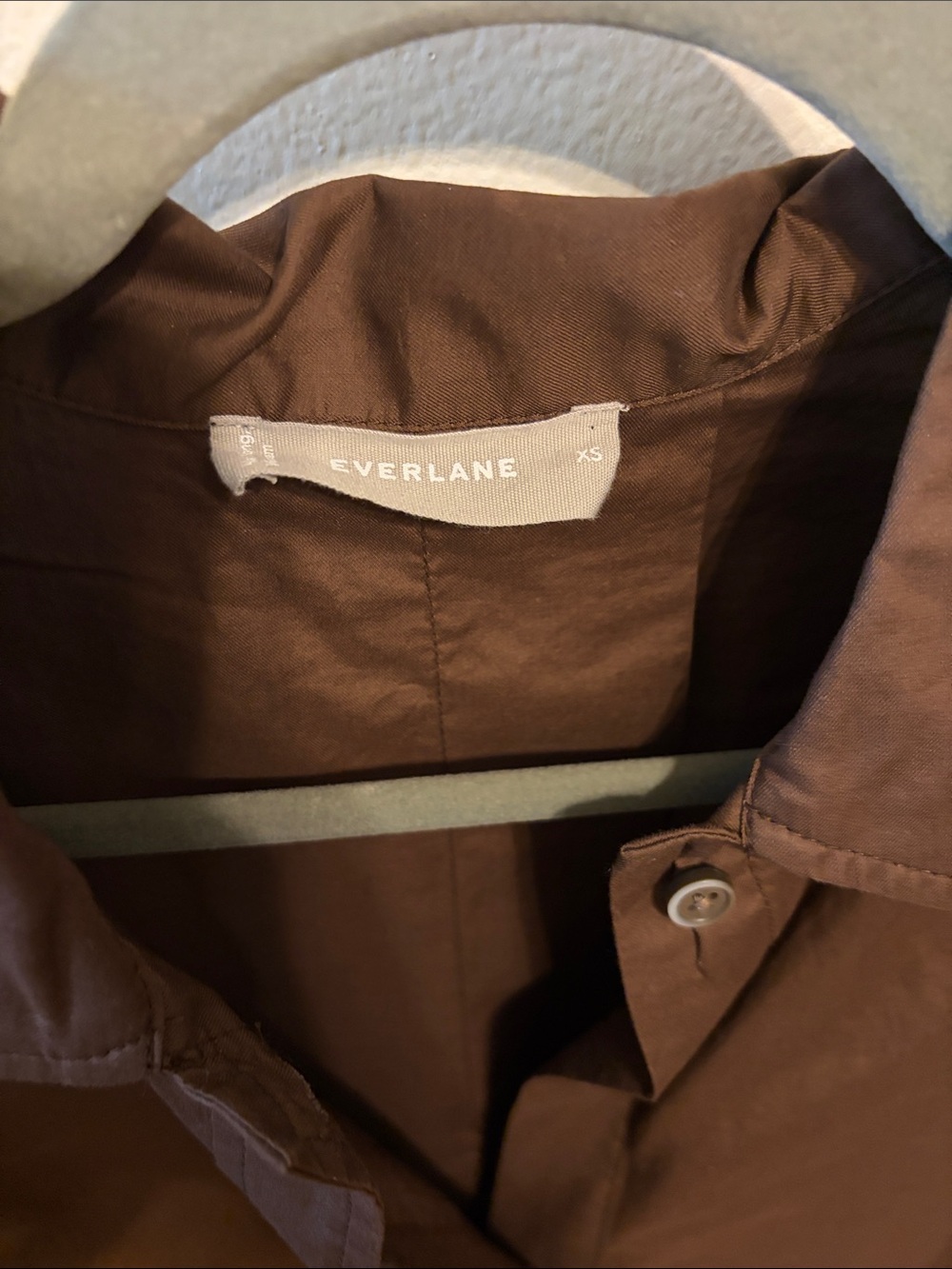 Brown Button down - Picture 3 of 7